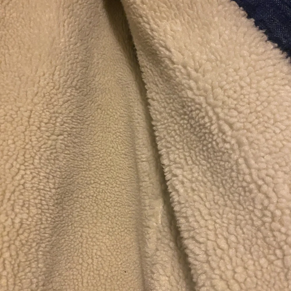 Rollas denim Sherpa coat size small - Picture 6 of 8